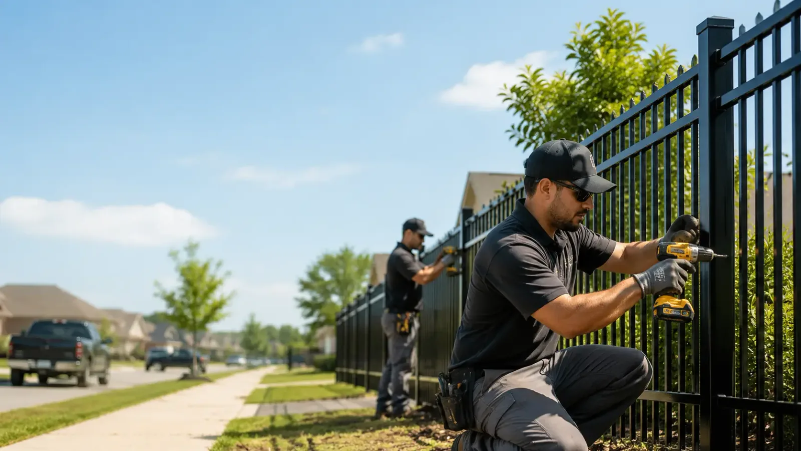 Metal Fence Installation in Zimmerman, MN